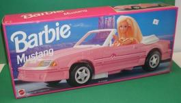 Mattel - Barbie - Mustang - Pink - транспортное средство